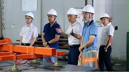 江门鹤山工业城副书记李少明、发改局副局长陈世杰一行到中山凌宇调研